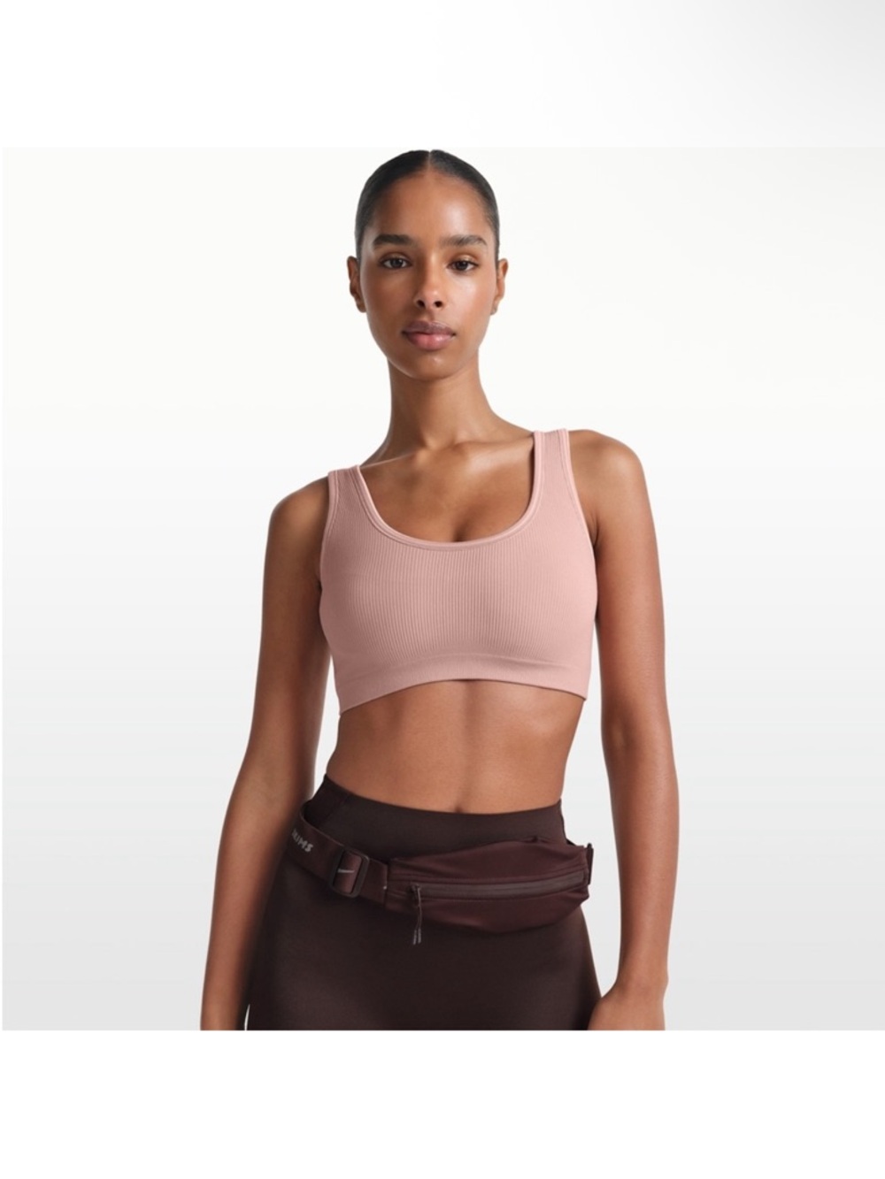 NikeSKIMS Ribbed Seamless Micro Scoop Bra